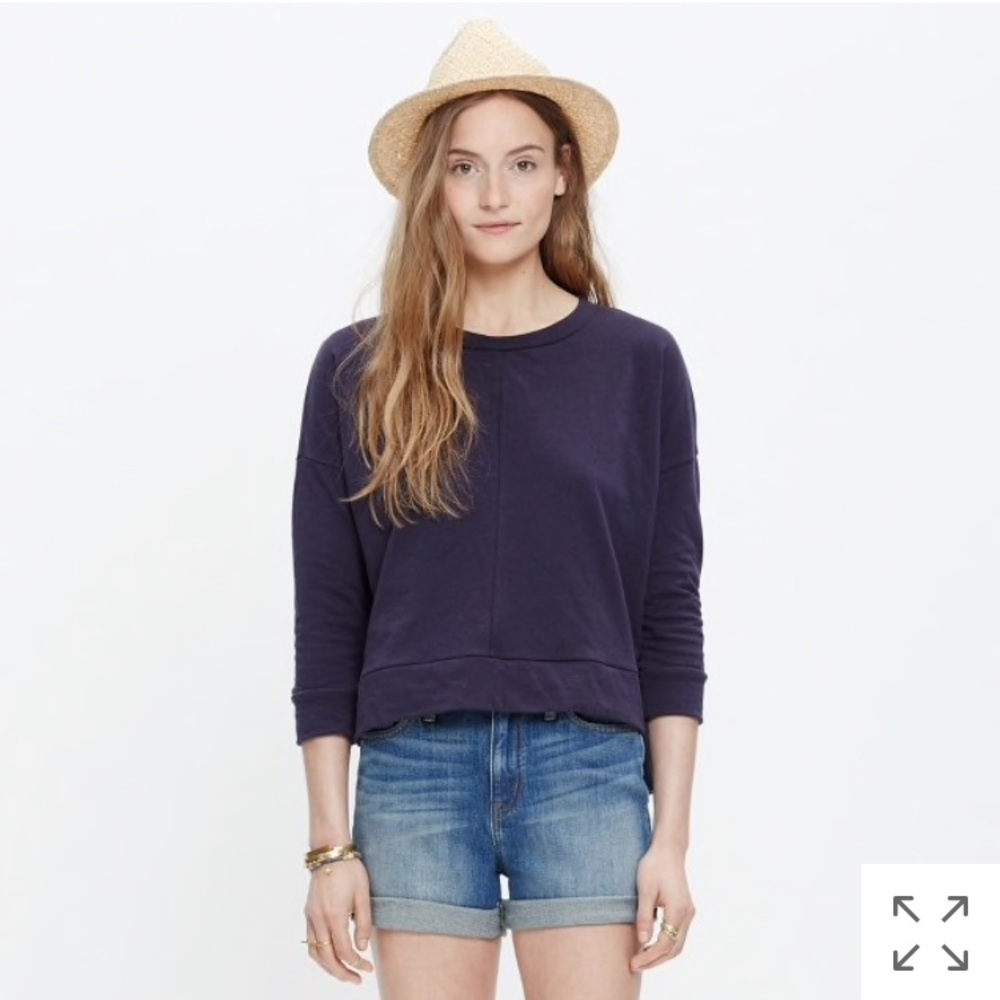 ** SALE** Madewell City Island Pullover Top EUC!